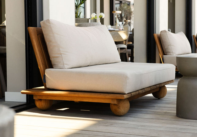 Wolfwood tuinmeubelen Totem loungebank