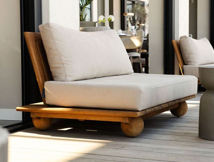 Wolfwood tuinmeubelen Totem loungebank