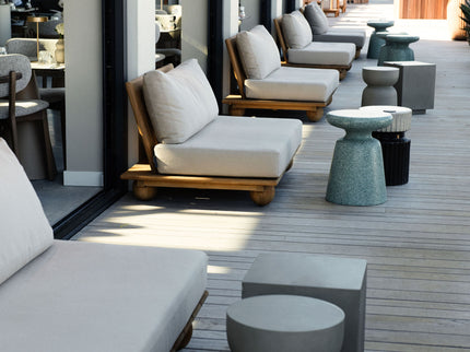 Wolfwood tuinmeubelen Totum loungebank