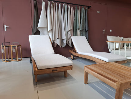 Wolfwood tuinmeubelen Wales | Ligbed | Demo Model