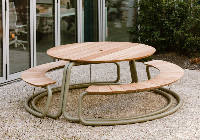 Wünder Wünder The Circle | Ronde picknicktafel 8-10 personen