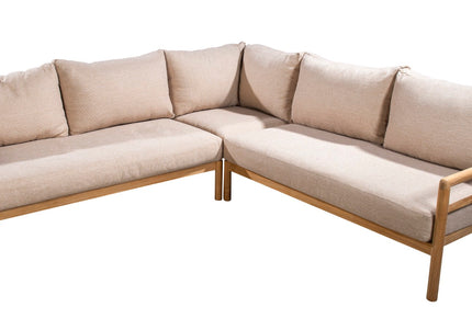 YOI Maré | Chaise Longue Links | Teak/Multi Natural AW