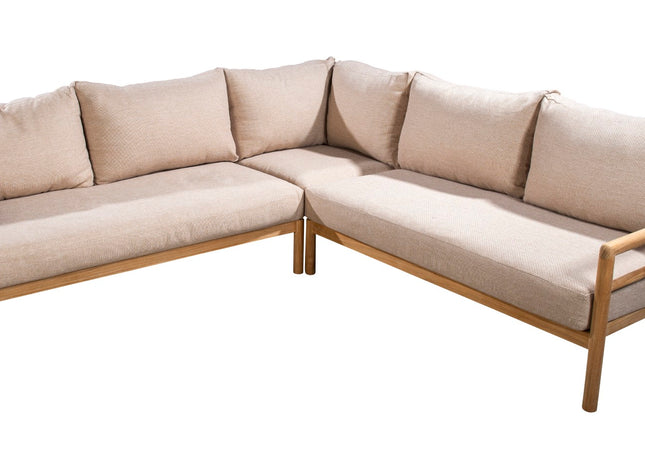 YOI Maré | Chaise Longue Links | Teak/Multi Natural AW
