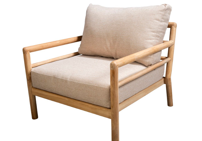 YOI Maré | Loungestoel | Teak/Multi Natural AW