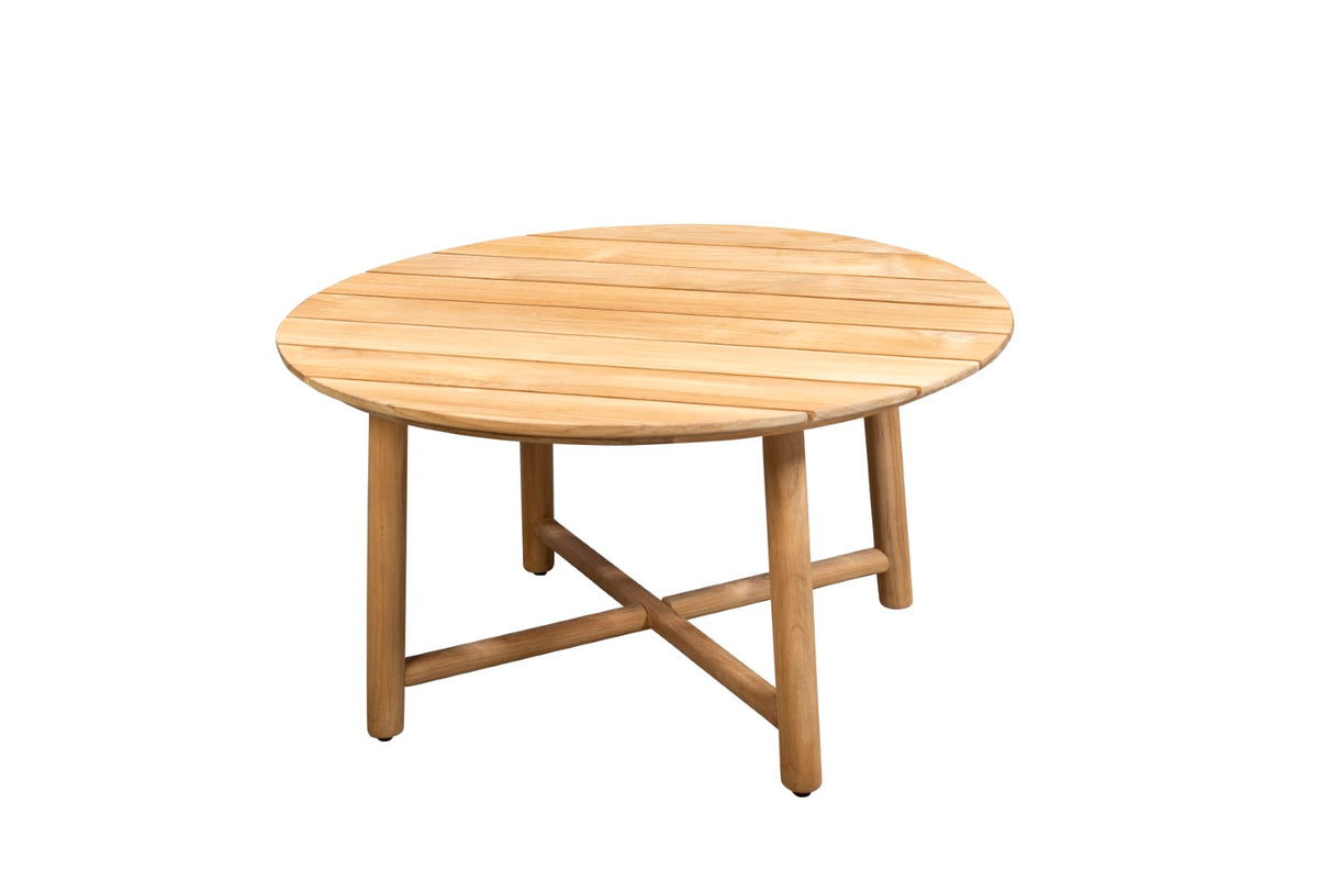 Maré | Couchtisch | Ø75x40 cm | Teak