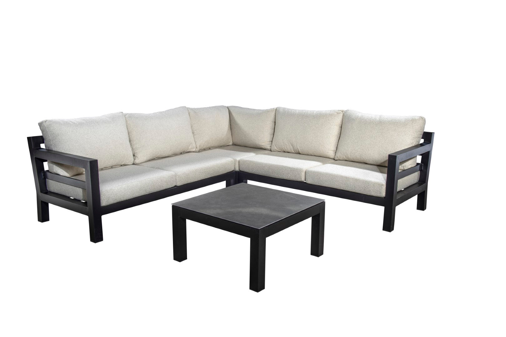 Black | Wool White / Met Salon Tafel