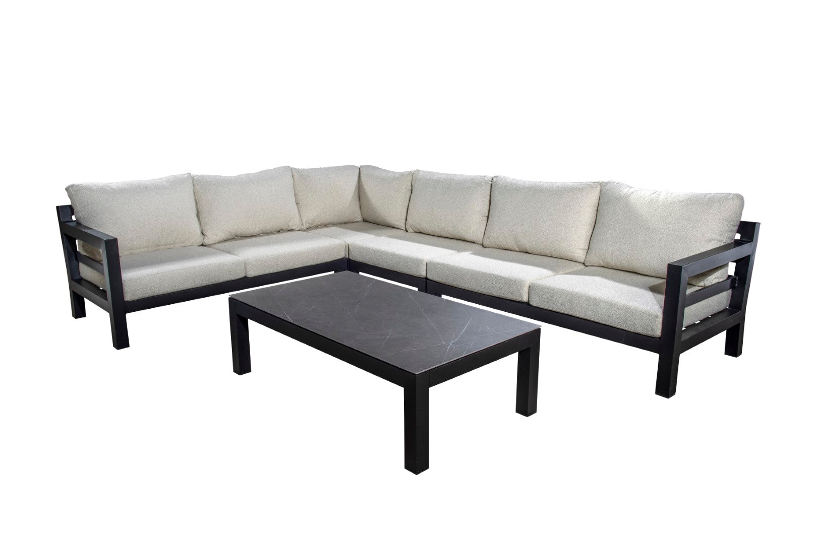 Black | Wool White / Met Salon Tafel