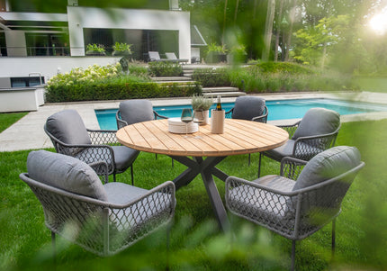 YOI Noas | Ronde Diner Tafel | Teak
