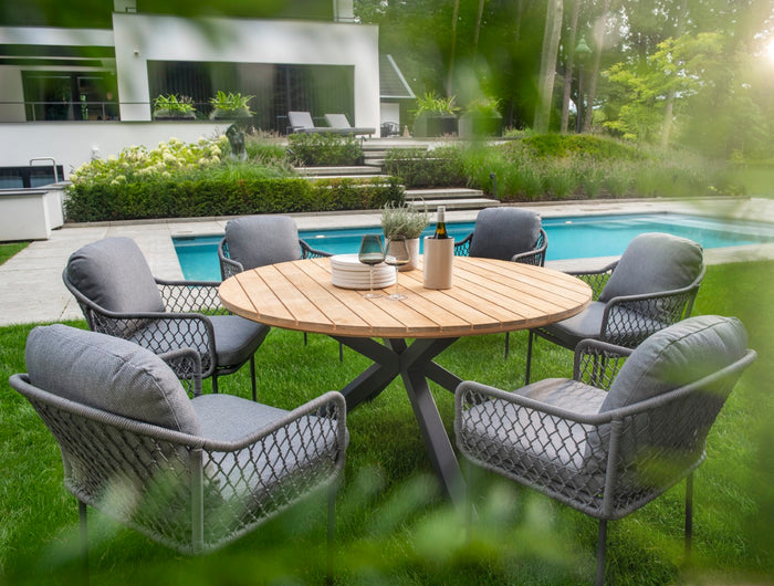 YOI Noas | Ronde Diner Tafel | Teak