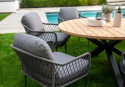 YOI Noas | Ronde Diner Tafel | Teak