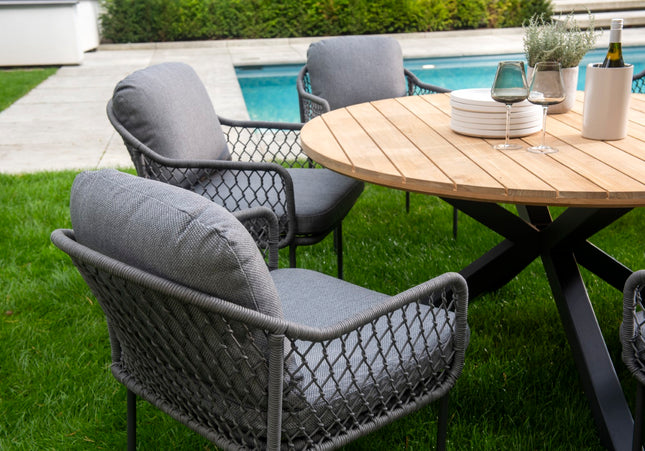 YOI Noas | Ronde Diner Tafel | Teak