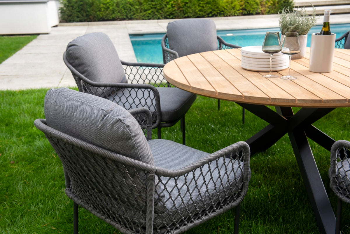 Noas | Runder Esstisch | Teak