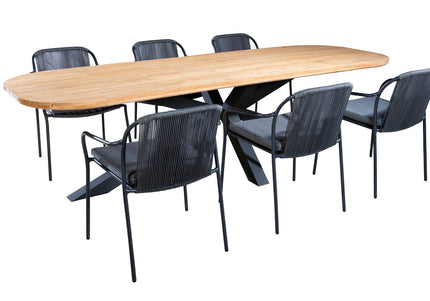 YOI Vedella | Diner Stoel | Stackable | Met Armleuning