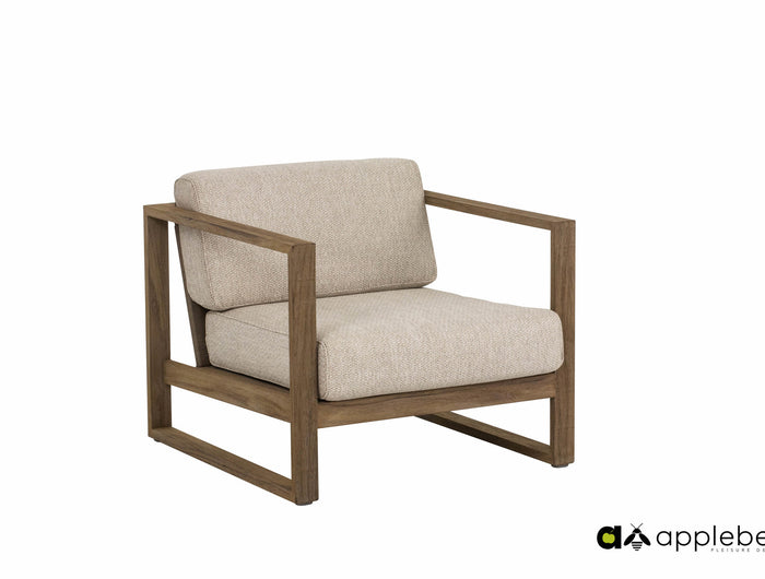 Apple Bee tuinmeubelen Antigua Loungestoel | incl. kussens