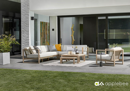 Apple Bee tuinmeubelen Antigua Loungestoel | incl. kussens