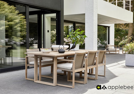 Apple Bee tuinmeubelen Antigua tuintafel | 240 x 95x 76 cm