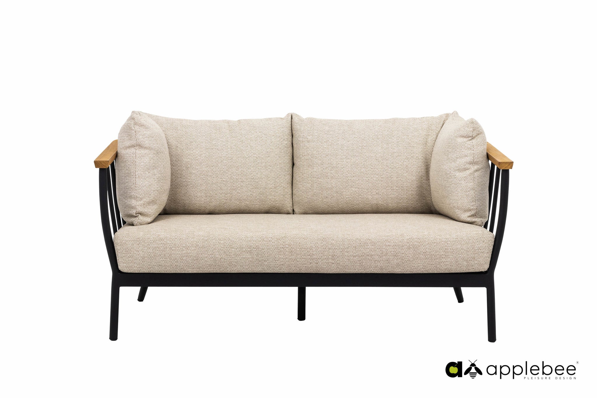 Zwart | Natural Oak