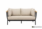 Zwart | Natural Oak