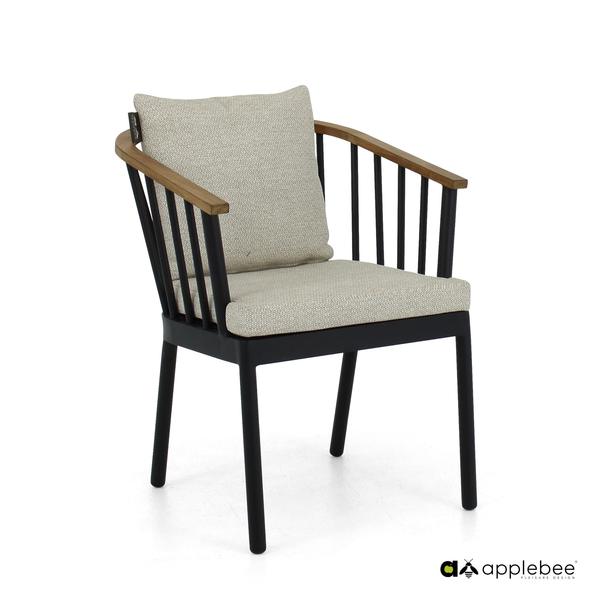 Zwart | Natural Oak