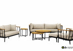 Zwart | Natural Oak