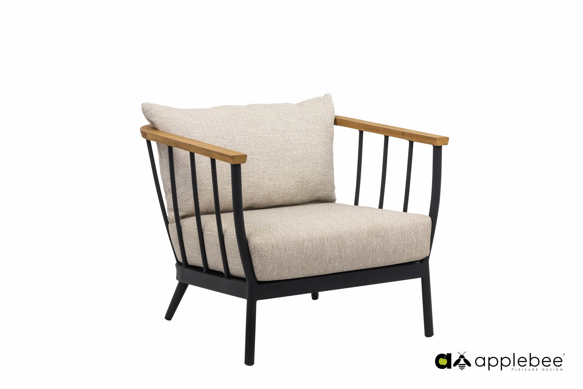 Zwart | Natural Oak