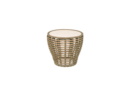 Cane-Line tuinmeubelen Basket Salontafel | Zwart of Naturel | 50cm