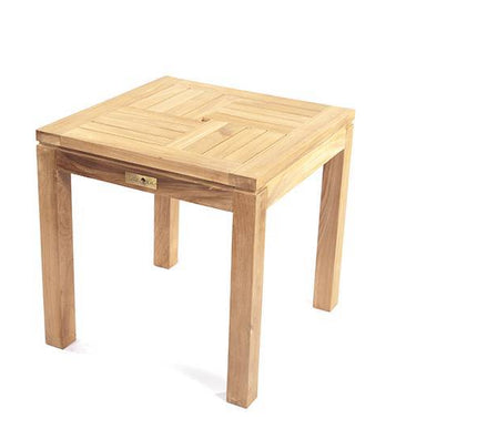 Garden Teak tuinmeubelen Collin bijzettafel 50 x 50 cm