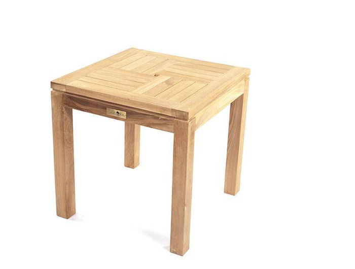 Garden Teak tuinmeubelen Collin bijzettafel 50 x 50 cm