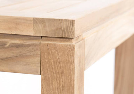 Garden Teak tuinmeubelen Collin bijzettafel 50 x 50 cm