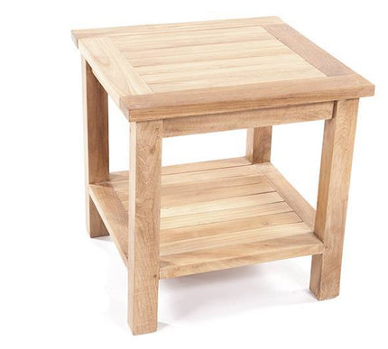 Garden Teak tuinmeubelen Collin sidetable | 50 x 50 cm