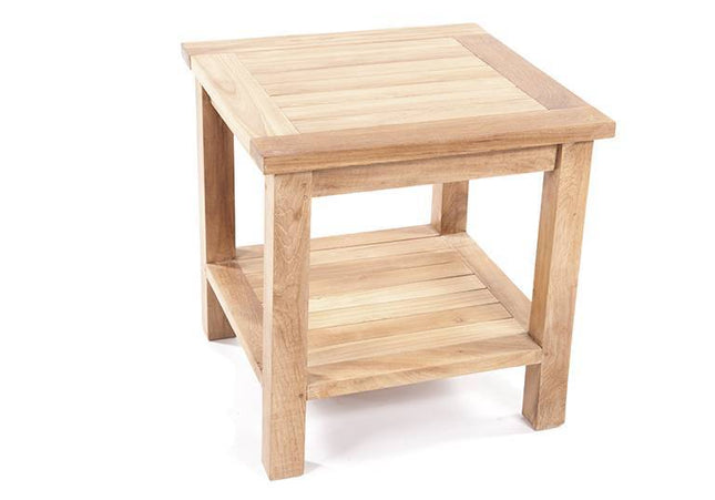 Garden Teak tuinmeubelen Collin sidetable | 50 x 50 cm