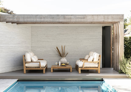 Garden Teak tuinmeubelen Daylounge loungeset | Opstelling 2