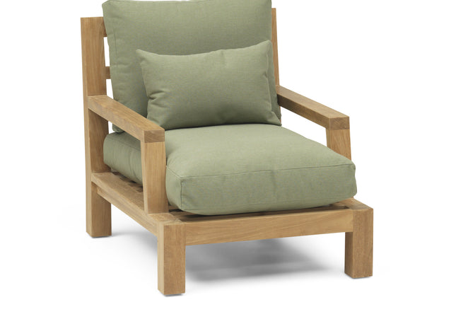 Garden Teak tuinmeubelen Daylounge loungestoel | incl. kussens