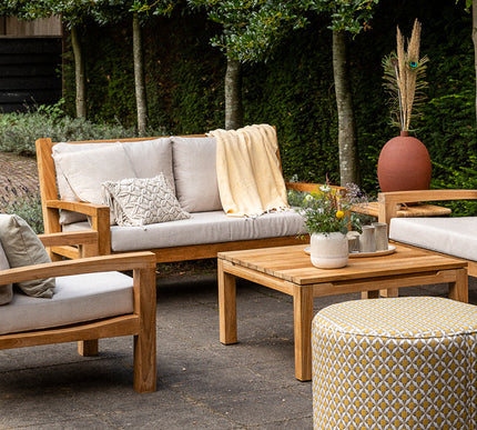 Garden Teak tuinmeubelen St. Tropez loungebank