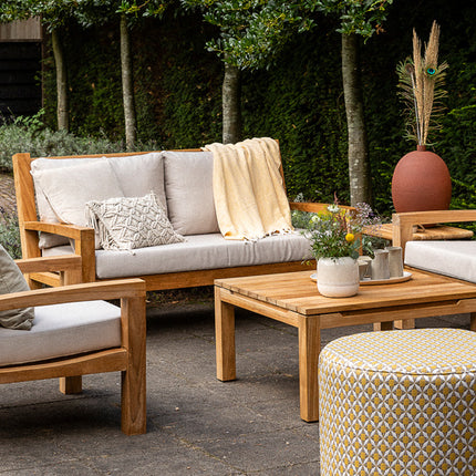 Garden Teak tuinmeubelen St Tropez loungebank