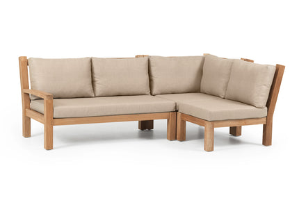 Garden Teak tuinmeubelen St. Tropez modulaire lounge | Losse elementen