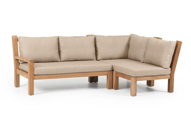 Garden Teak tuinmeubelen St. Tropez modulaire lounge | Losse elementen
