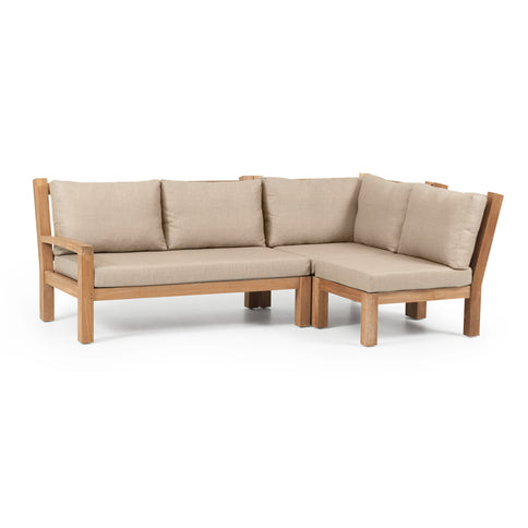 Garden Teak tuinmeubelen St. Tropez modulaire lounge | Losse elementen