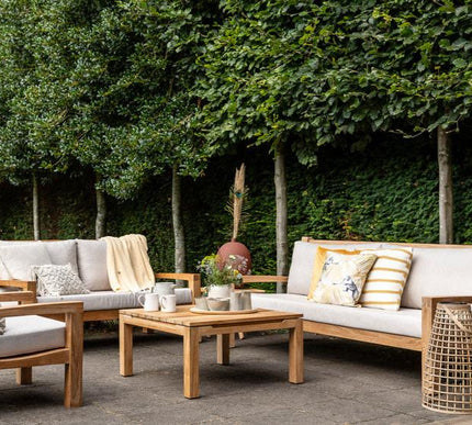 Garden Teak tuinmeubelen St. Tropez sofaset | Opstelling 2