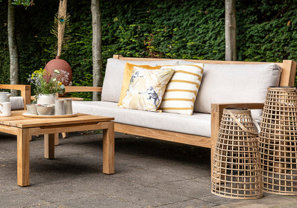 Garden Teak tuinmeubelen St. Tropez sofaset | Opstelling 2