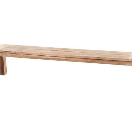 Garden Teak tuinmeubelen Tuinbank James (zonder rug)