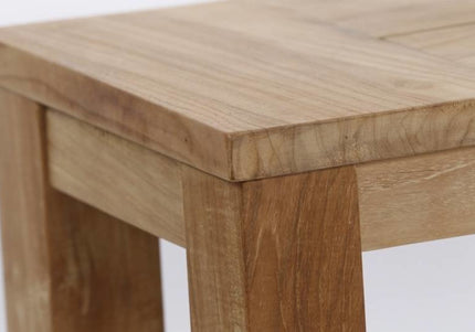 Garden Teak tuinmeubelen Tuinbank James (zonder rug)