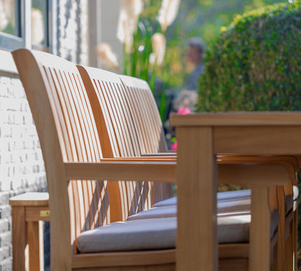 Garden Teak tuinmeubelen Tuinstoel Comfort