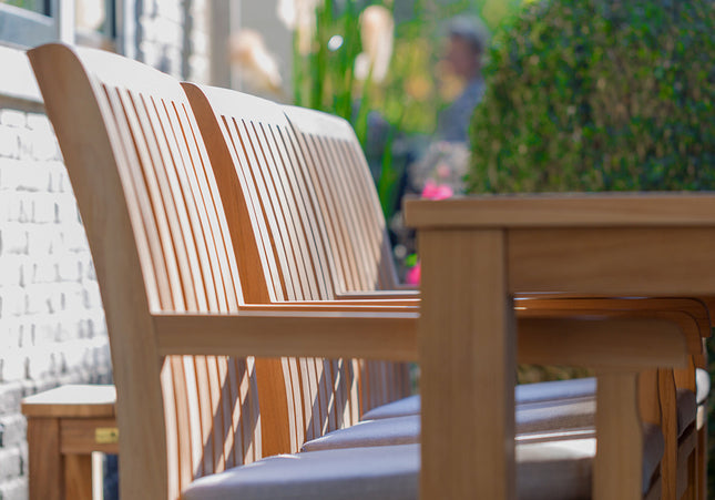 Garden Teak tuinmeubelen Tuinstoel Comfort