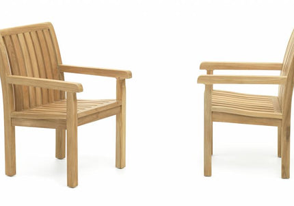 Garden Teak tuinmeubelen Tuinstoel Comfort