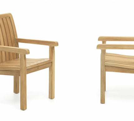 Garden Teak tuinmeubelen Tuinstoel Comfort