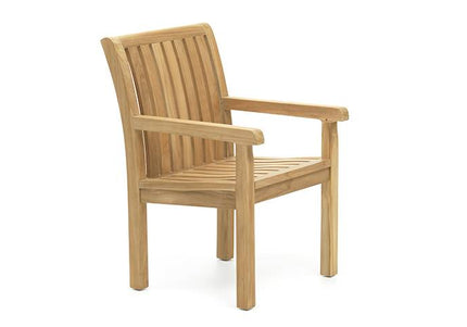 Garden Teak tuinmeubelen Tuinstoel Comfort