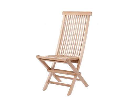 Garden Teak tuinmeubelen Viking klapstoel - Hoge rug