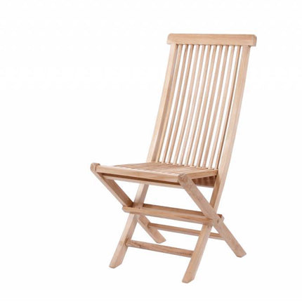Garden Teak tuinmeubelen Viking klapstoel - Hoge rug