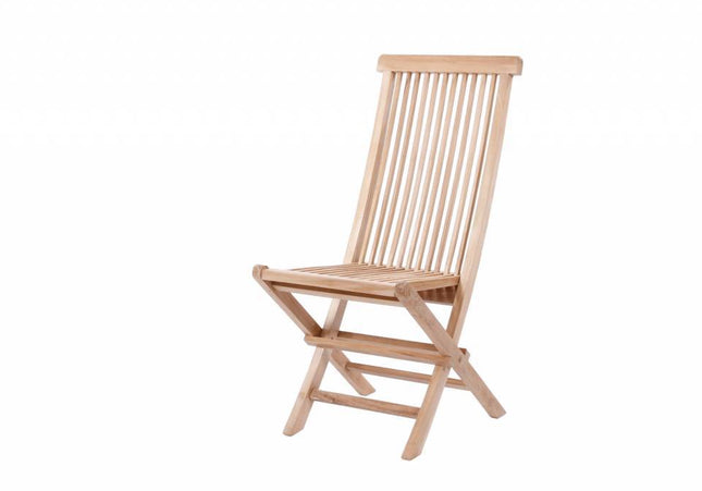 Garden Teak tuinmeubelen Viking klapstoel - Hoge rug